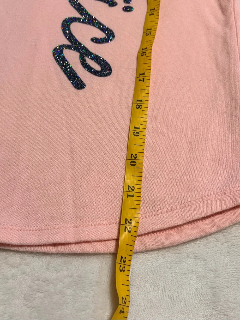 Justice Girls' Pink 'Love Justice' Hooded Top